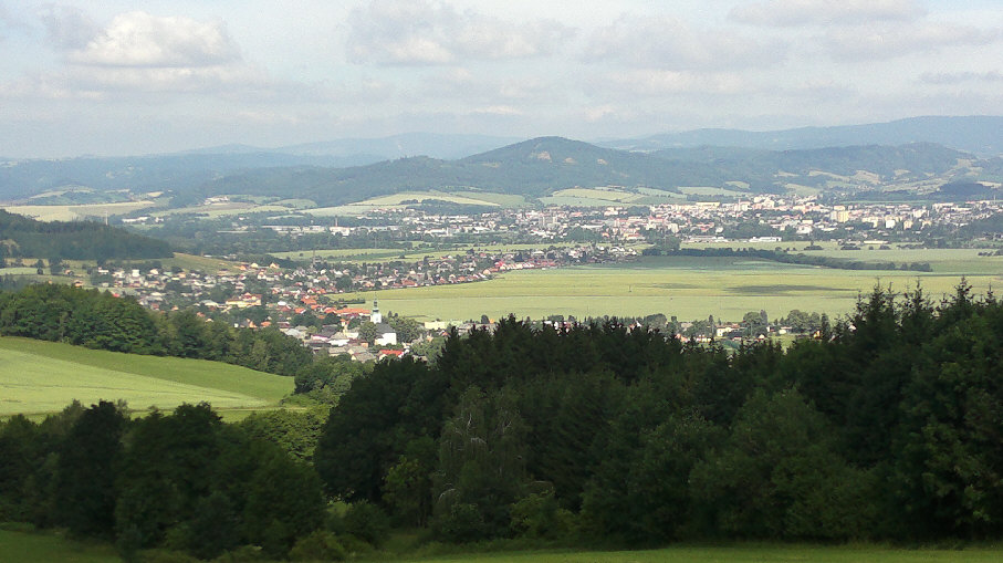 Blick auf Frankstadt